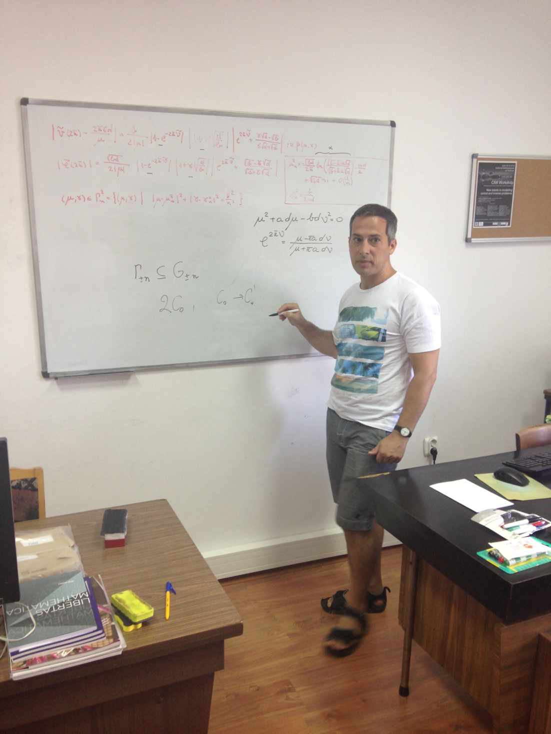 Prof. Ademir Pazoto at Craiova